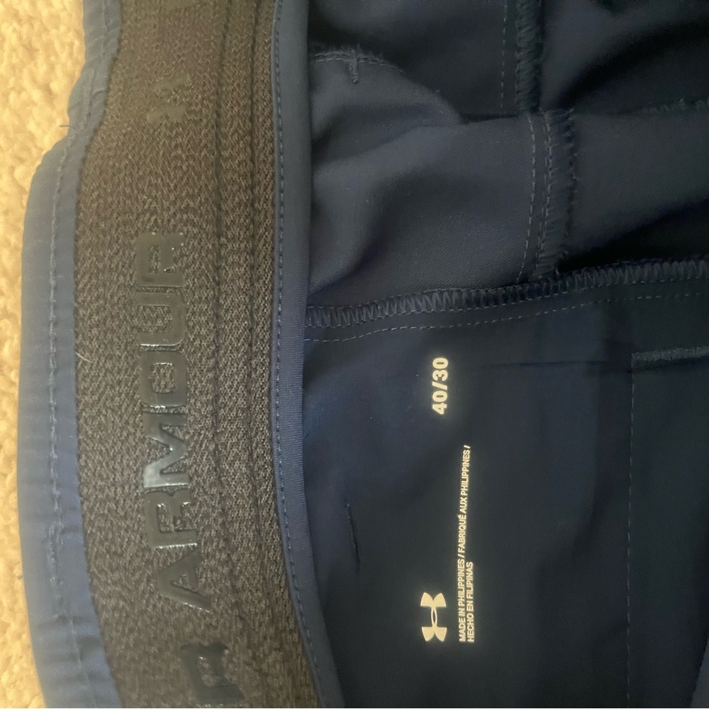 Under Armour Dark Blue Performance Shorts